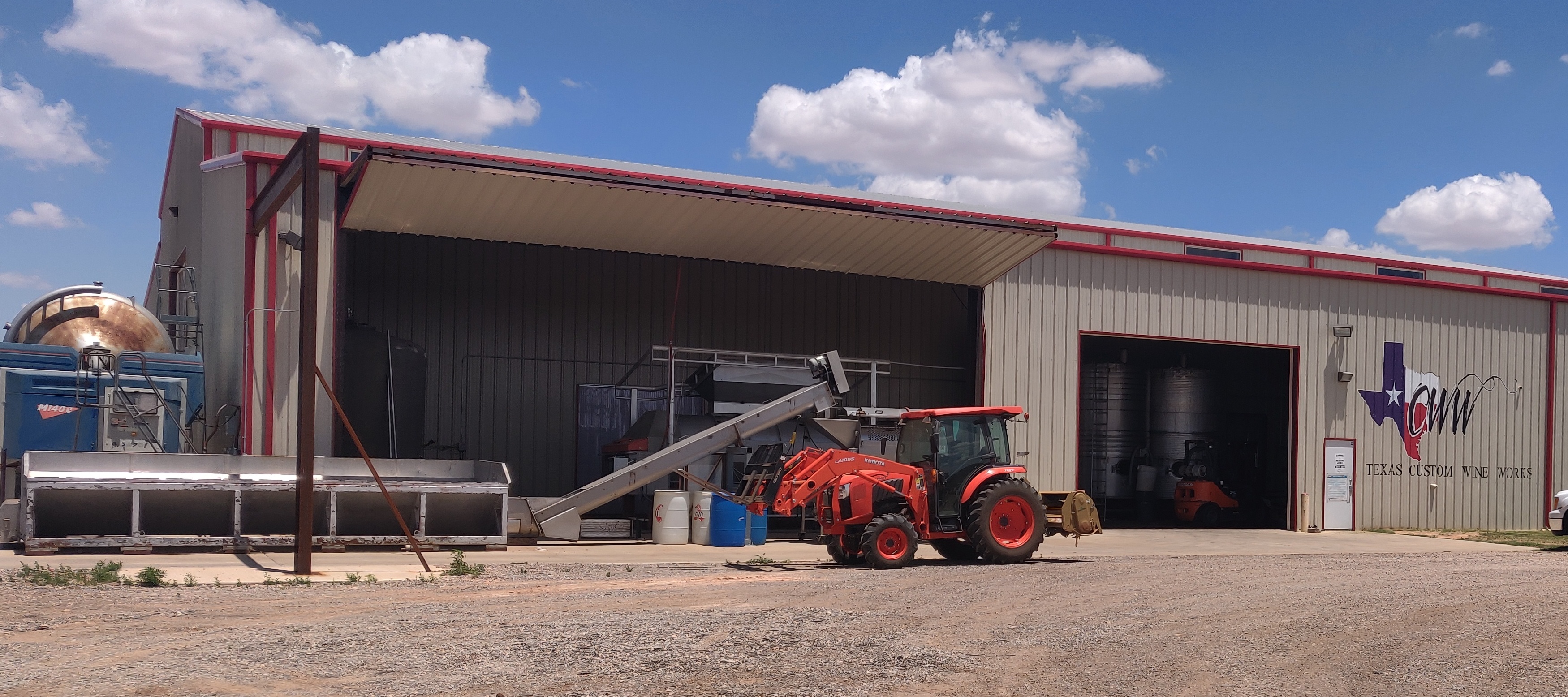 Texas Custom Crush Wine Processing